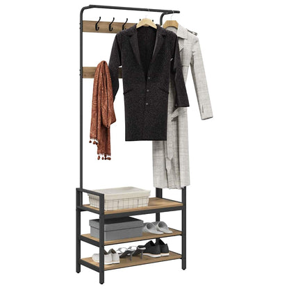 Coat Rack Other Artisan oak 75 x 34 x 184 cm Engineered wood