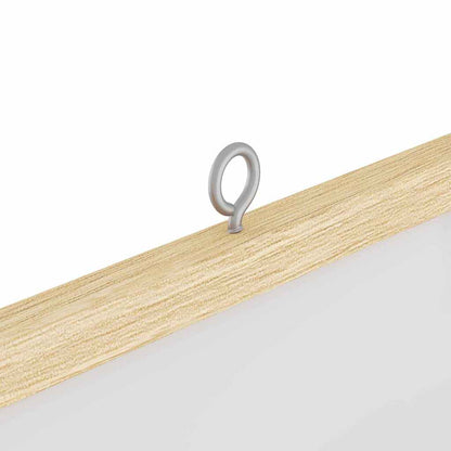 Bulletin Board 80 x 80 x 1.4 cm Solid pine wood White Foldable