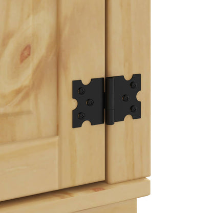 Cabinet SKI 8 pcs Honey Brown Solid Pine Wood