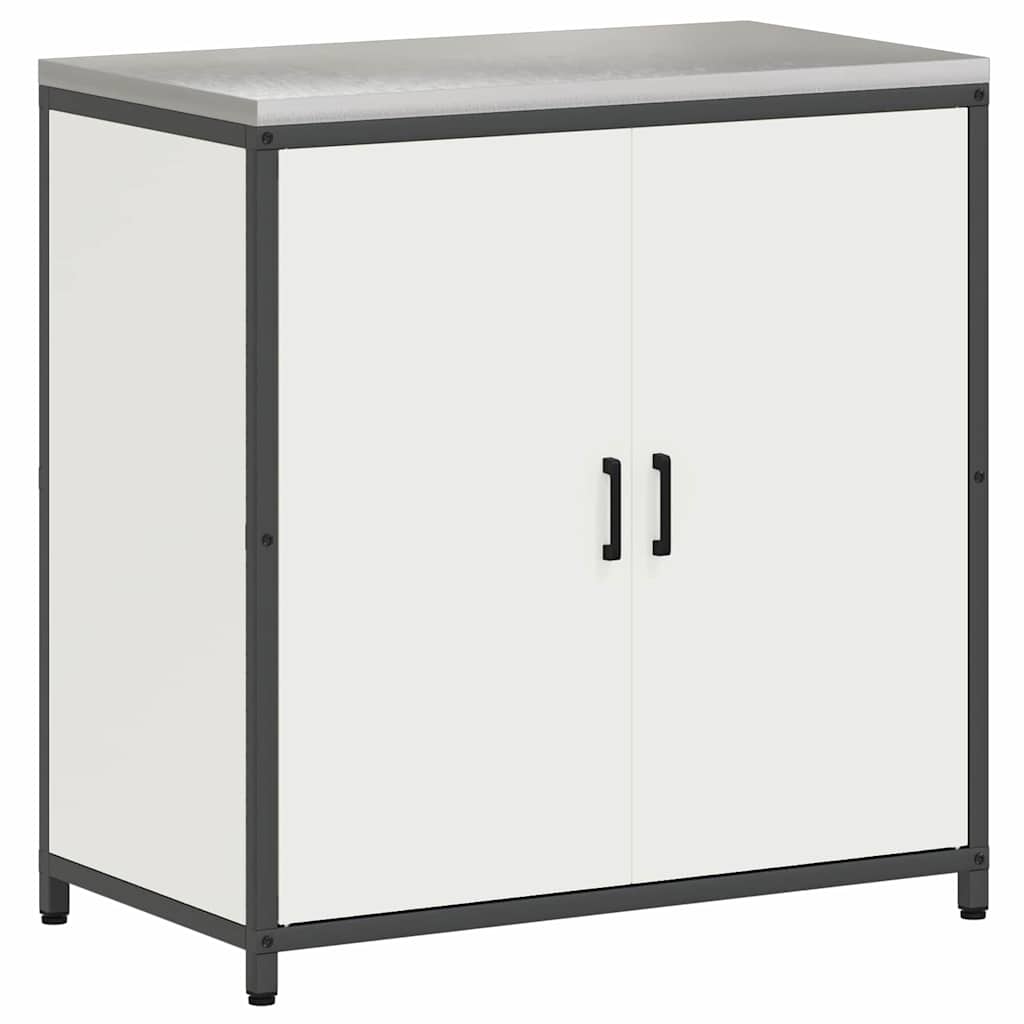 Kitchen Storage Set HATTEM 2 pcs White Cold-rolled Steel