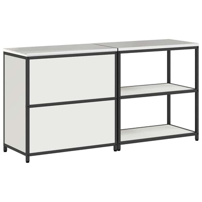 Kitchen Storage Set HATTEM 2 pcs White Cold-rolled Steel