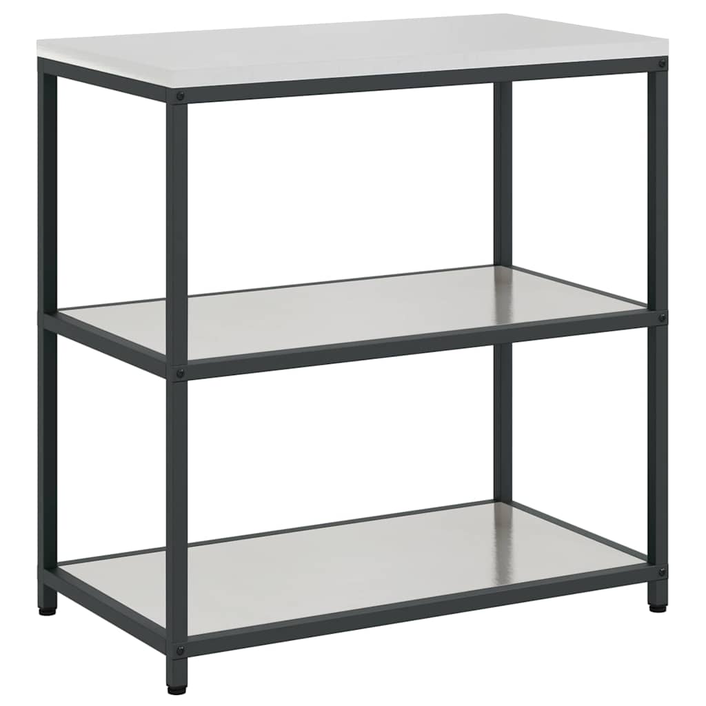 Kitchen Storage Set HATTEM 2 pcs Silver Stainless Steel