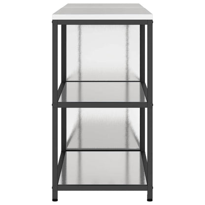 Kitchen Storage Set HATTEM 2 pcs Silver Stainless Steel