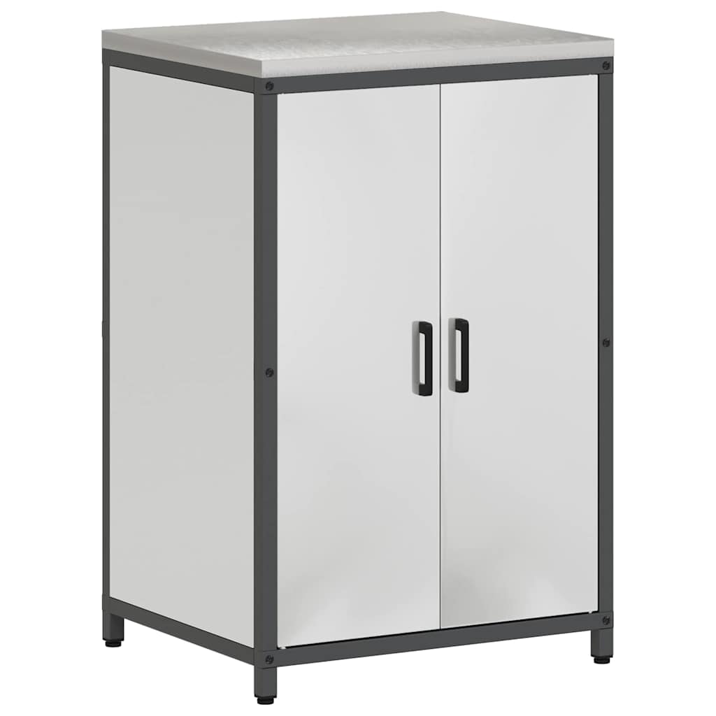Kitchen Storage Set HATTEM 2 pcs Silver Galvanised Steel