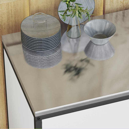 Kitchen Storage Set HATTEM 2 pcs White Cold-rolled Steel
