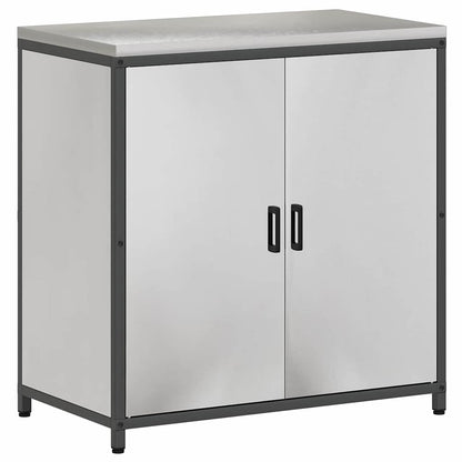 Kitchen Storage Set HATTEM 2 pcs Silver Stainless Steel