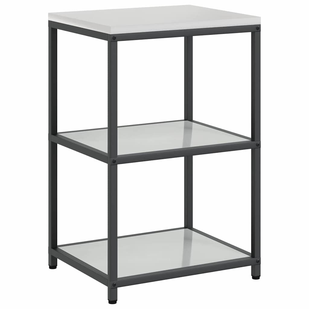 Kitchen Storage Set HATTEM 2 pcs Silver Galvanised Steel