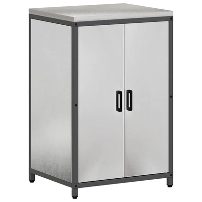Kitchen Storage Set HATTEM 2 pcs Silver Stainless Steel
