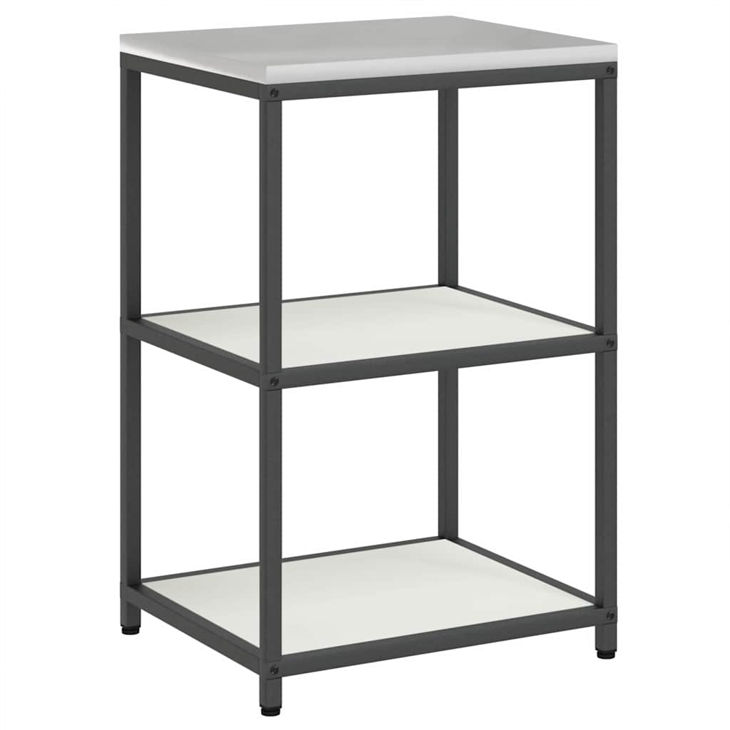 Kitchen Storage Set HATTEM 3 pcs White Cold-rolled Steel