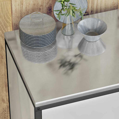 Kitchen Storage Set HATTEM 3 pcs Silver Galvanised Steel