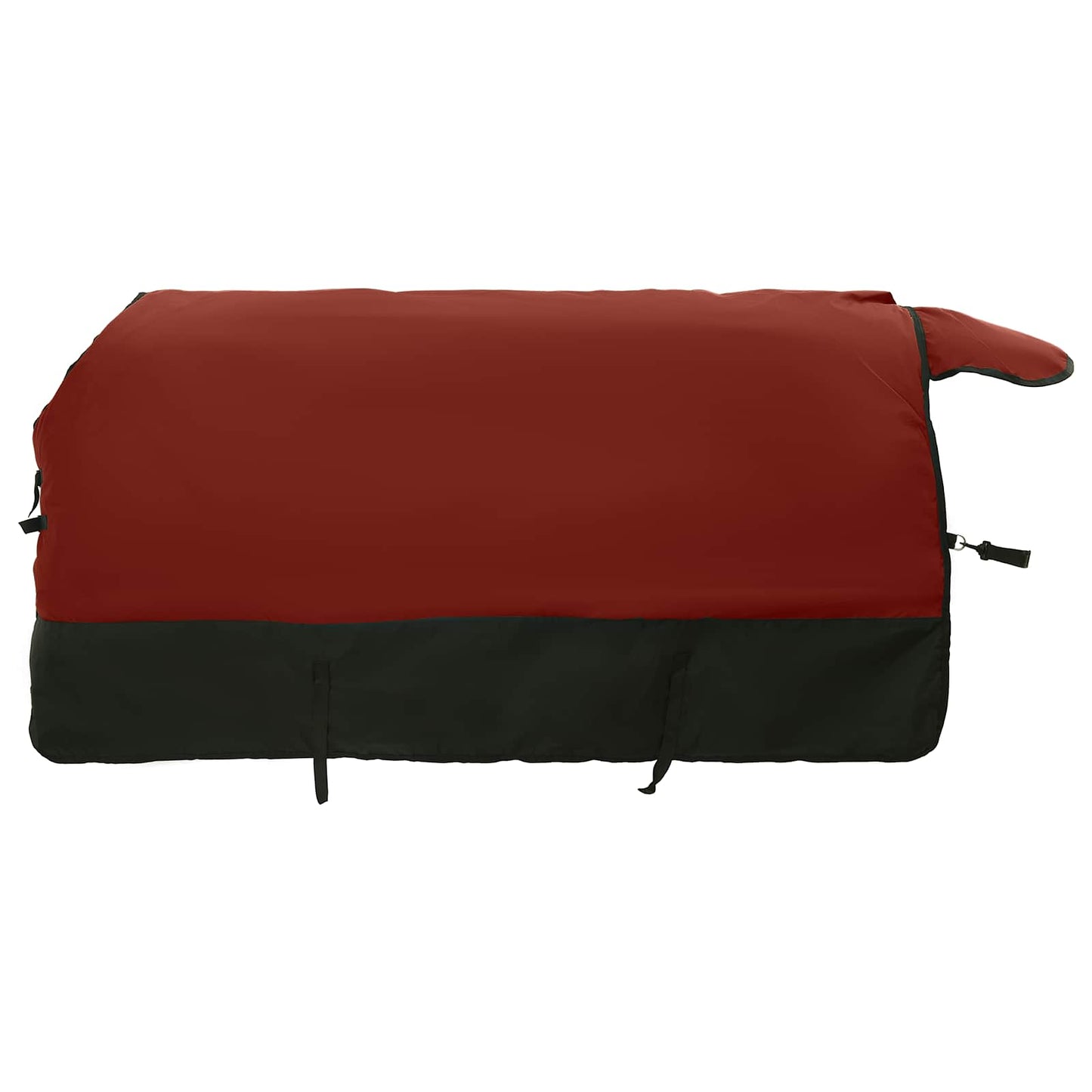 Horse Blanket Bordeaux and Black 125 cm Polyester