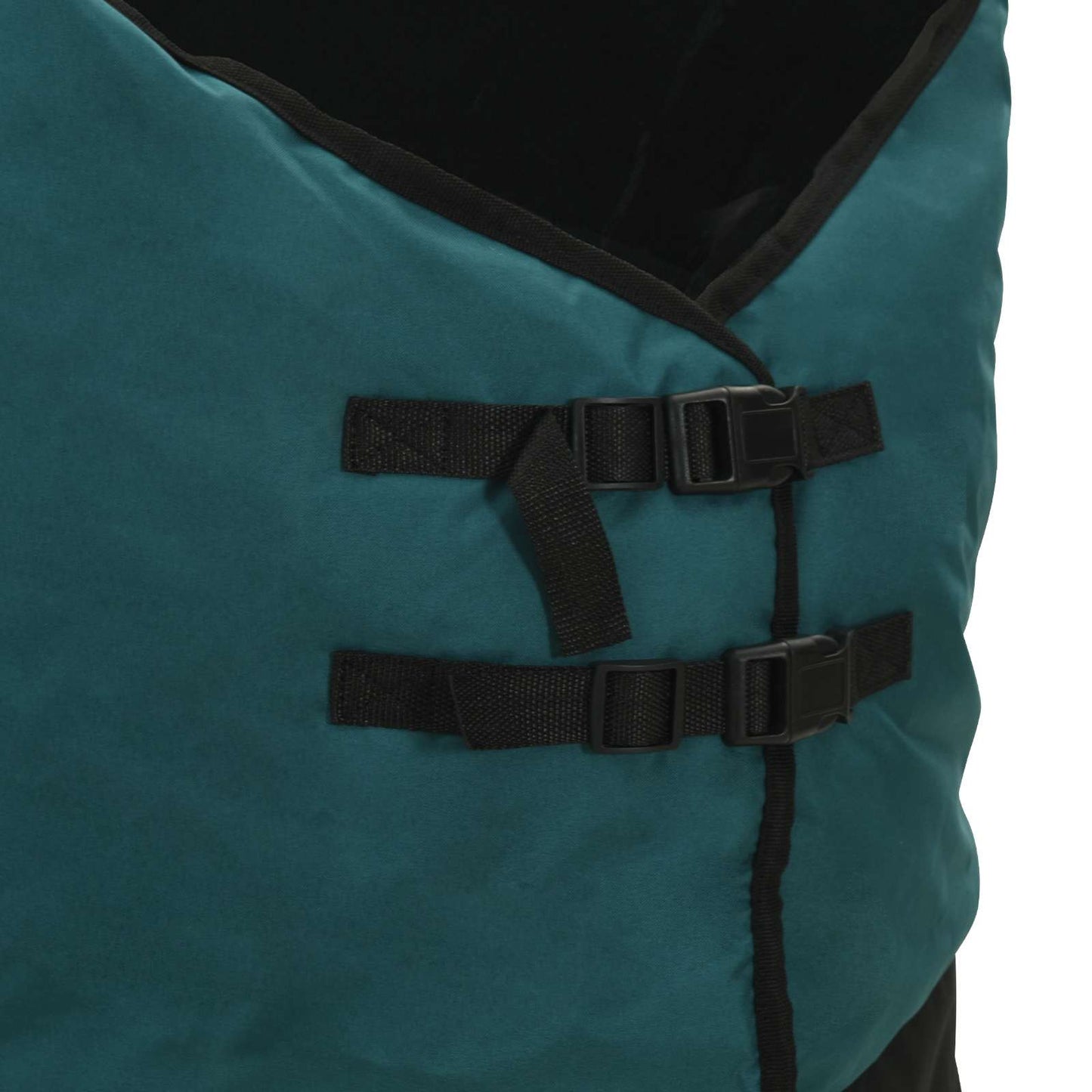 Horse Blanket Dark Green and Black 95 cm Polyester