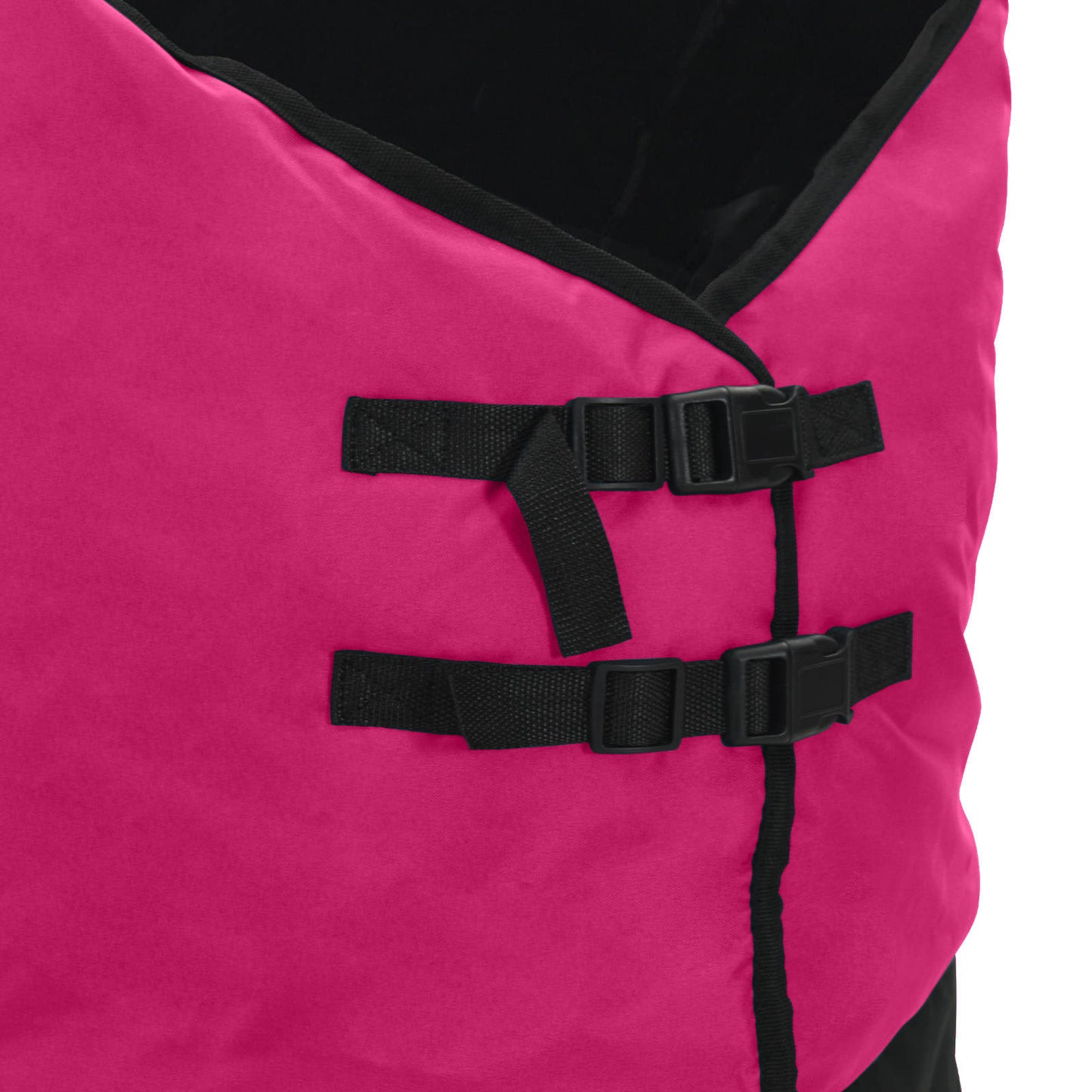 Horse Blanket Pink and Black 85 cm Polyester