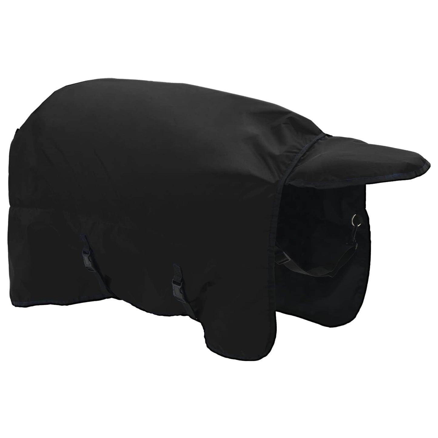 Horse Blanket Full Black 115 cm Polyester