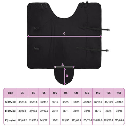 Horse Blanket Full Black 135 cm Polyester