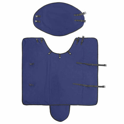Horse Blanket Full Navy Blue 115 cm Polyester