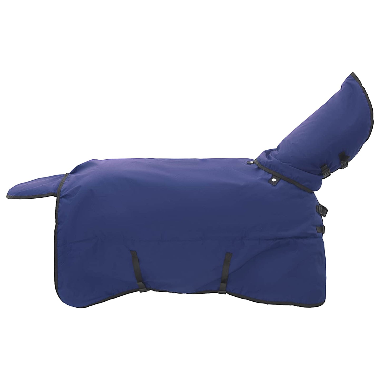Horse Blanket Full Navy Blue 145 cm Polyester