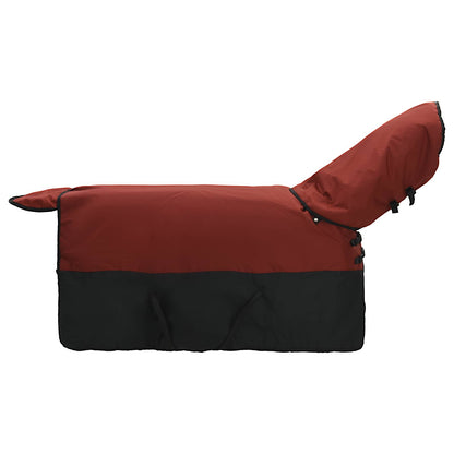 Horse Blanket Bordeaux and Black 75 cm Polyester