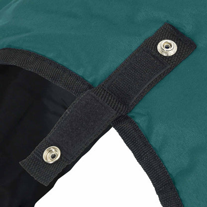 Horse Blanket Dark Green and Black 115 cm Polyester
