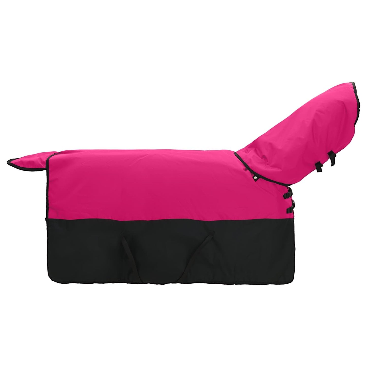 Horse Blanket Pink and Black 75 cm Polyester