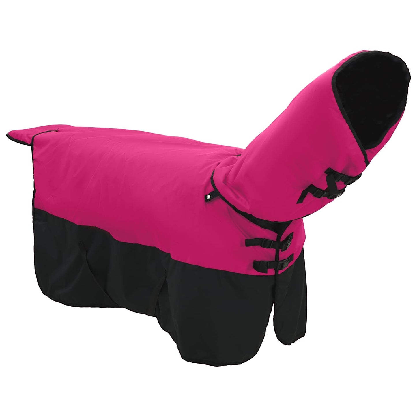 Horse Blanket Pink and Black 95 cm Polyester