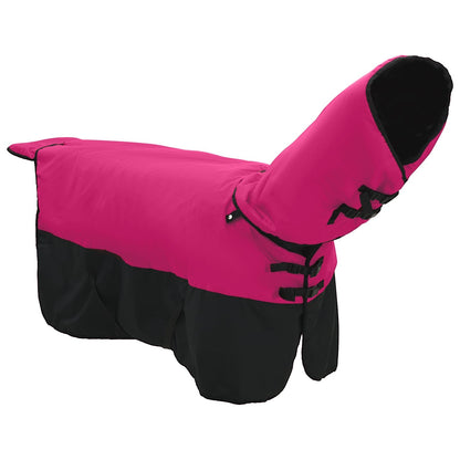 Horse Blanket Pink and Black 95 cm Polyester