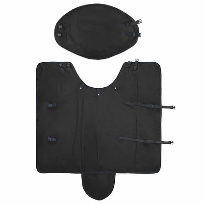 Horse Blanket Full Black 75 cm Polyester