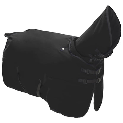 Horse Blanket Full Black 125 cm Polyester