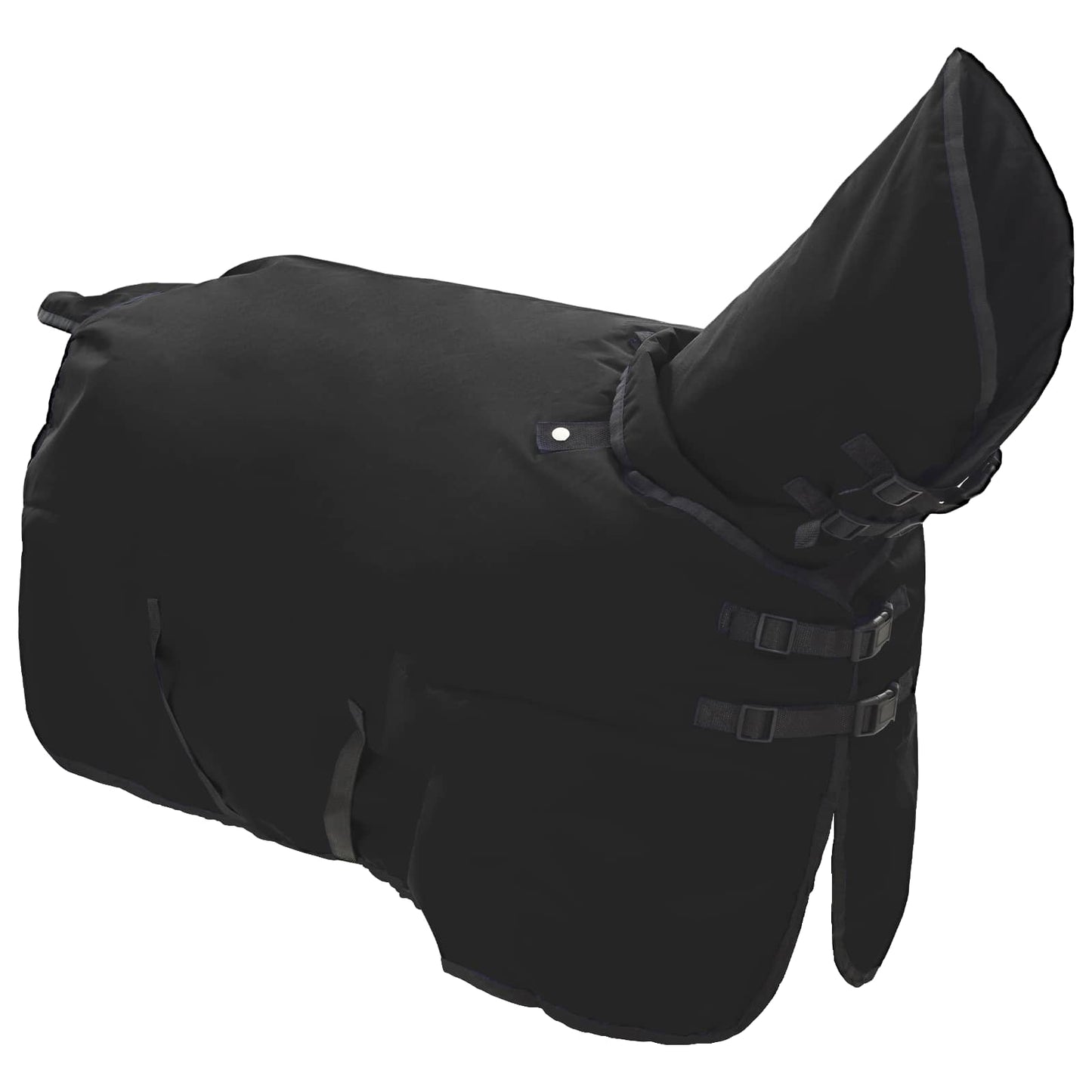 Horse Blanket Full Black 145 cm Polyester