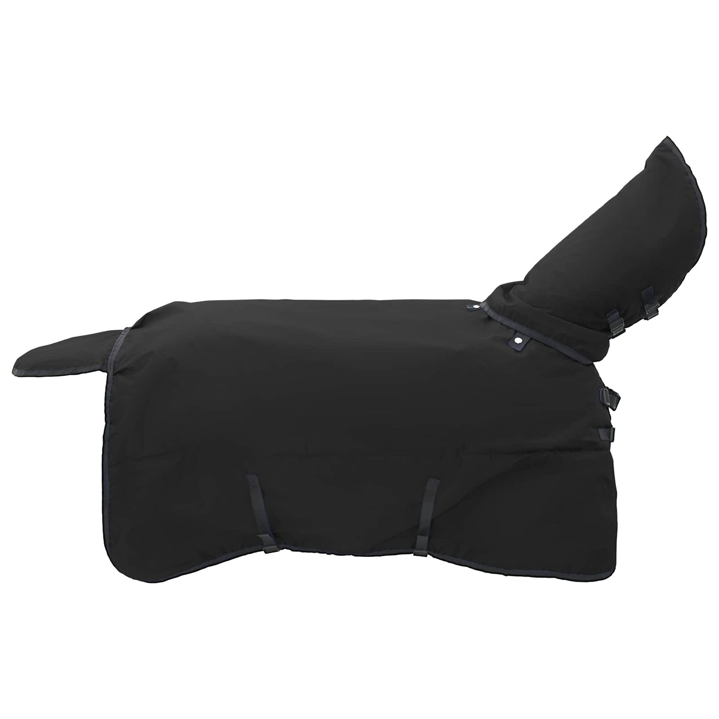 Horse Blanket Full Black 165 cm Polyester