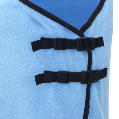 Horse Blanket Full Aqua 115 cm Polyester Fleece