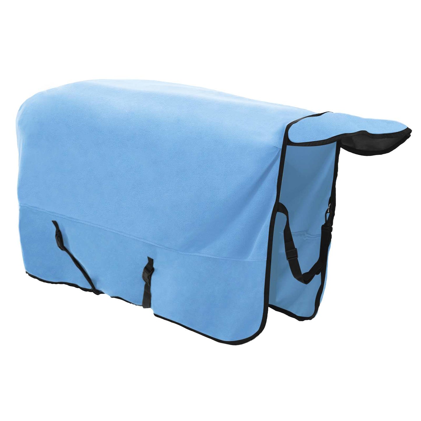 Horse Blanket Full Aqua 155 cm Polyester Fleece