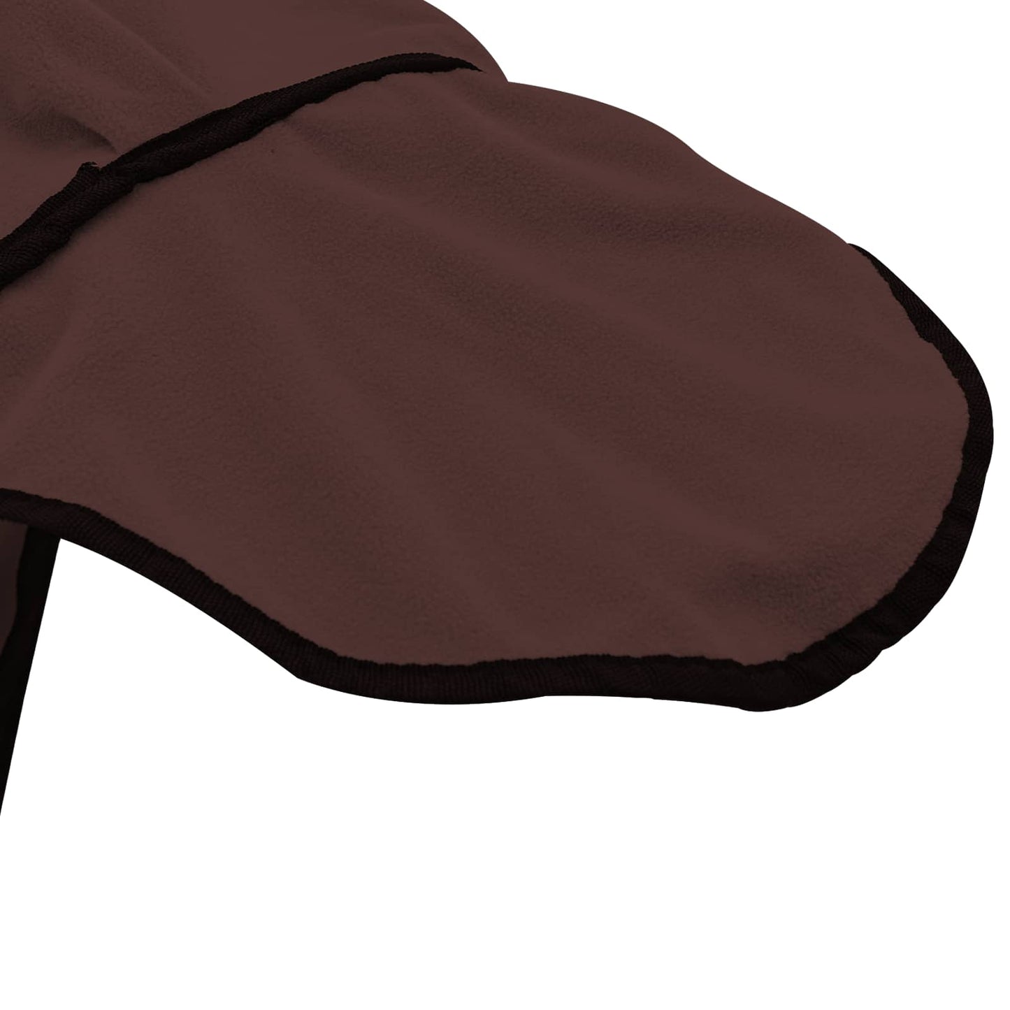 Horse Blanket Full Dark Brown 75 cm Polyester Fleece