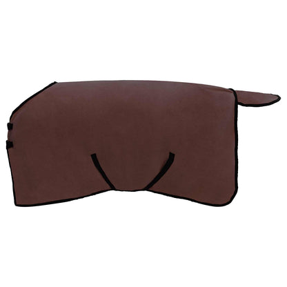Horse Blanket Full Dark Brown 75 cm Polyester Fleece