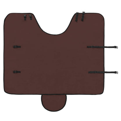 Horse Blanket Full Dark Brown 75 cm Polyester Fleece