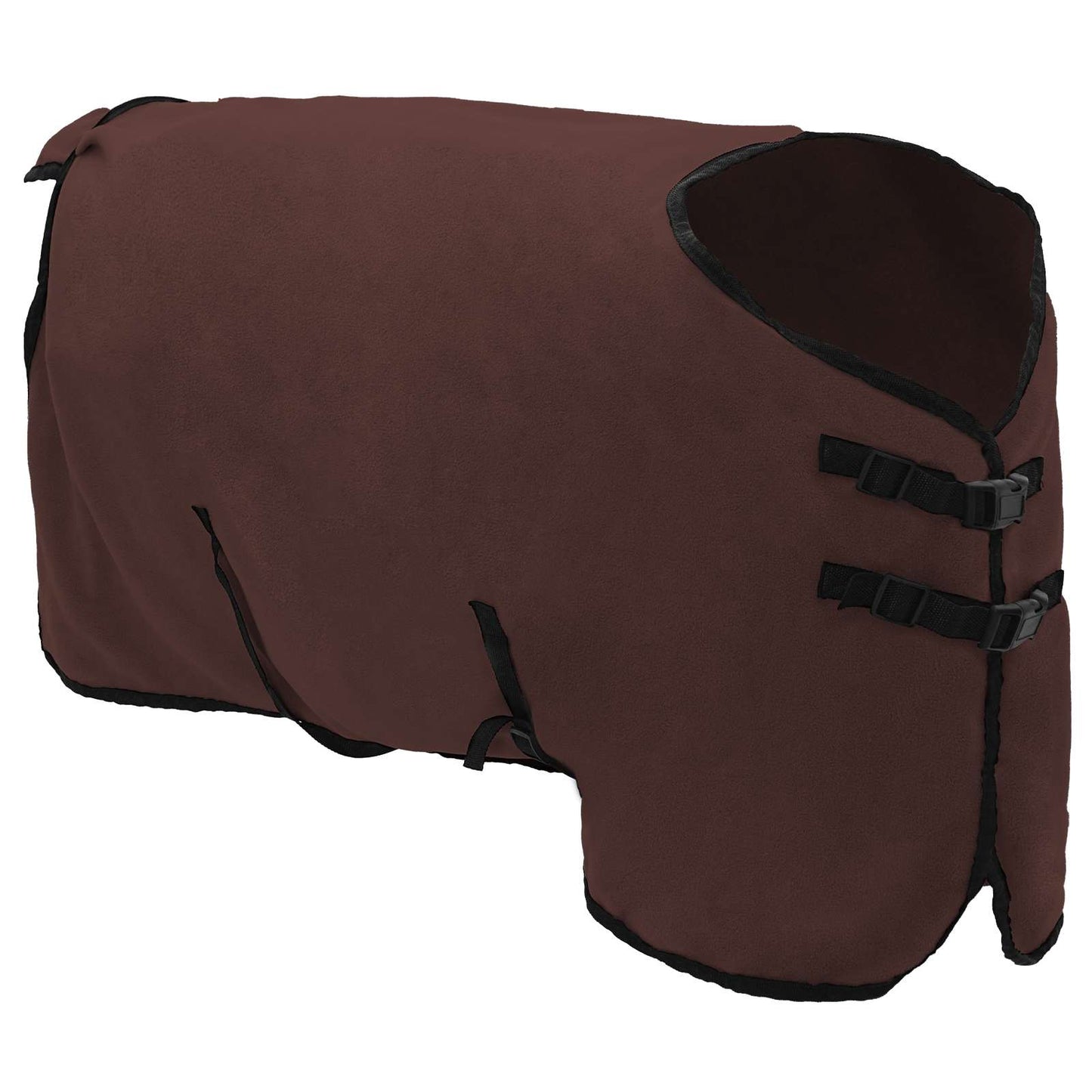 Horse Blanket Full Dark Brown 85 cm Polyester Fleece