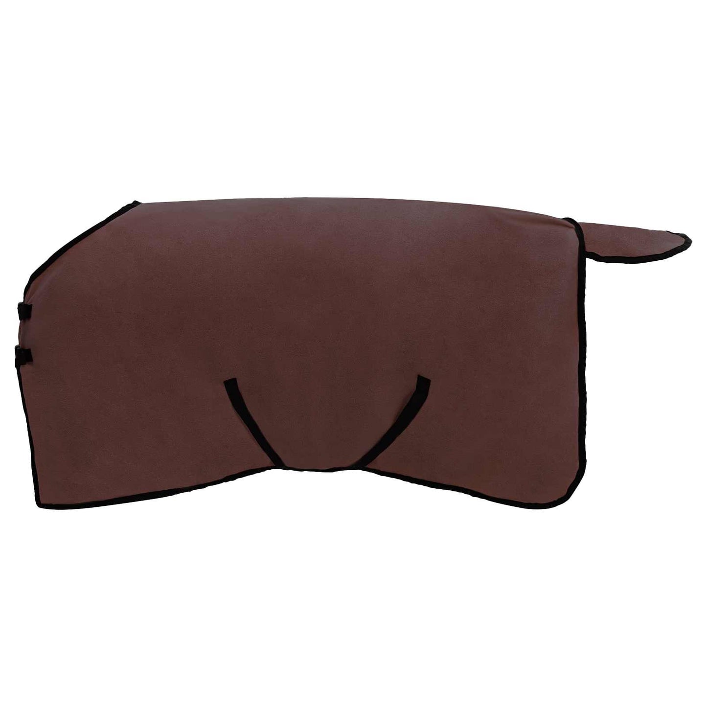 Horse Blanket Full Dark Brown 95 cm Polyester Fleece