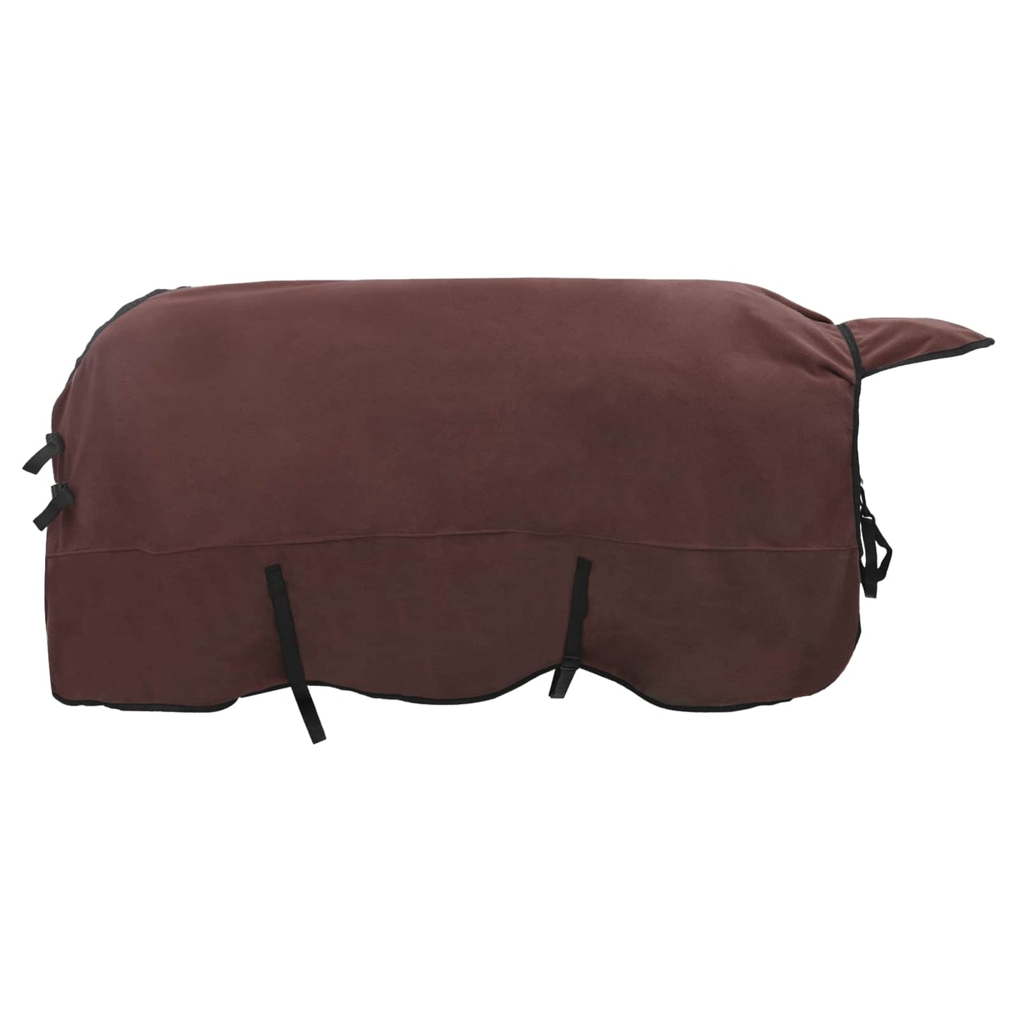 Horse Blanket Full Dark Brown 135 cm Polyester Fleece
