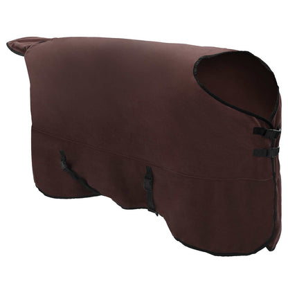 Horse Blanket Full Dark Brown 155 cm Polyester Fleece