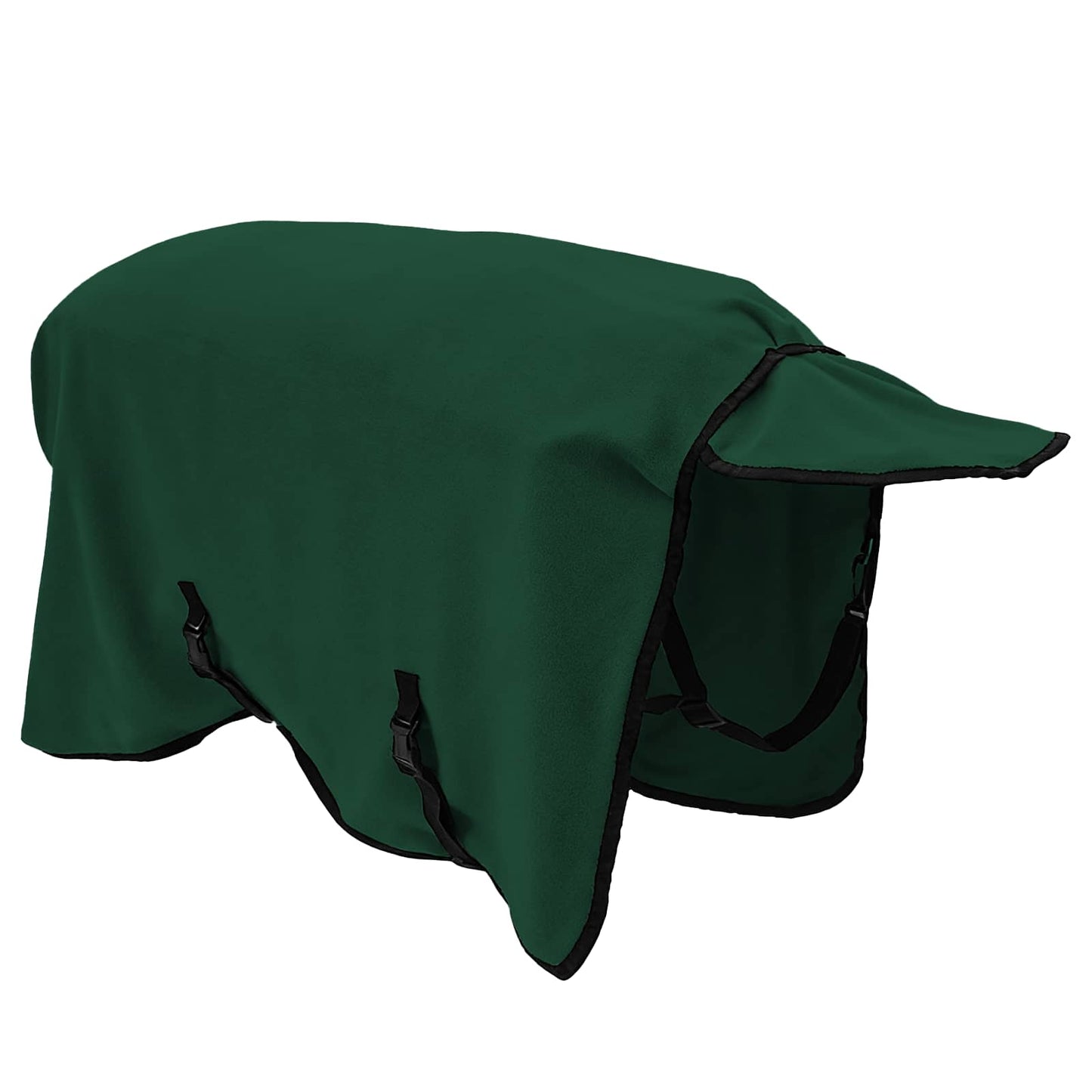 Horse Blanket Full Dark Green 95 cm Polyester Fleece