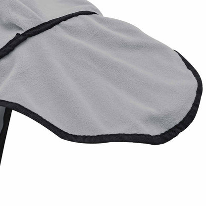 Horse Blanket Full Light Grey and Pink 75 cm Polyester Fleece
