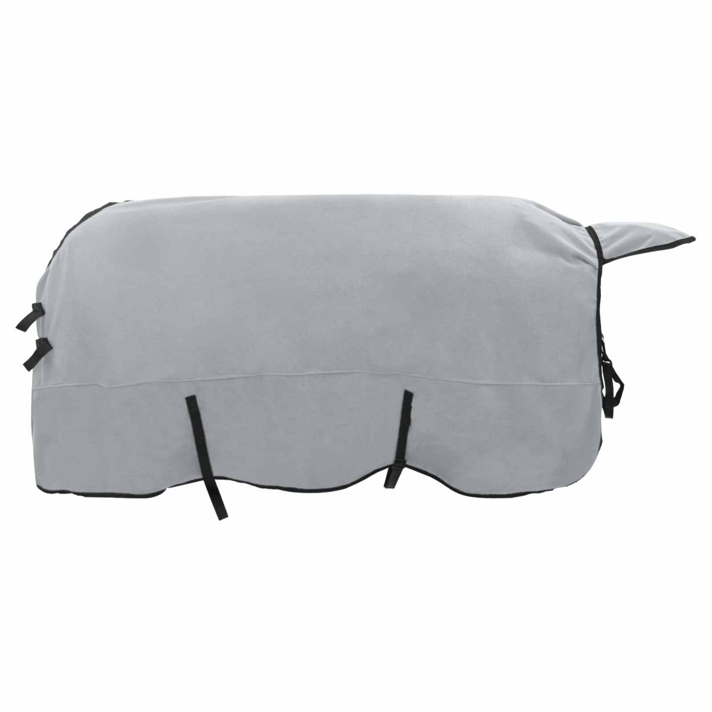 Horse Blanket Full Light Grey and Pink 145 cm Polyester Fleece