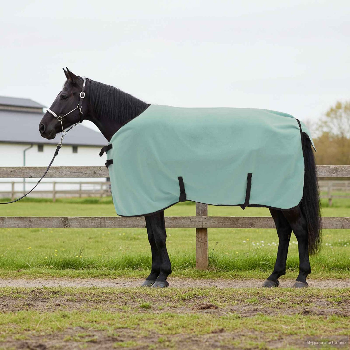 Horse Blanket Special Green 115 cm Polyester Fleece