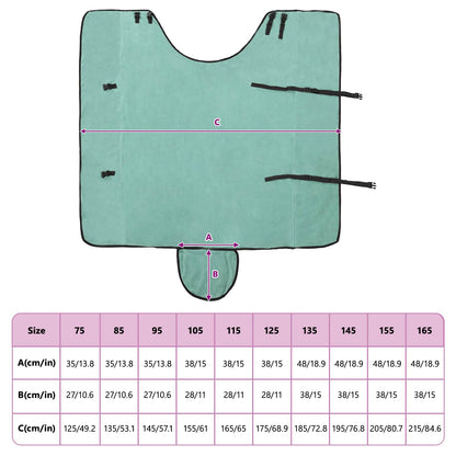 Horse Blanket Special Green 155 cm Polyester Fleece