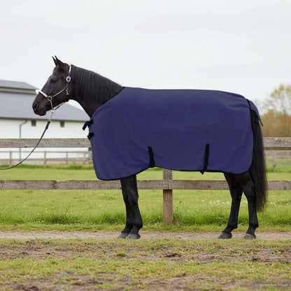 Horse Blanket Navy Blue 105 cm Polyester Fleece