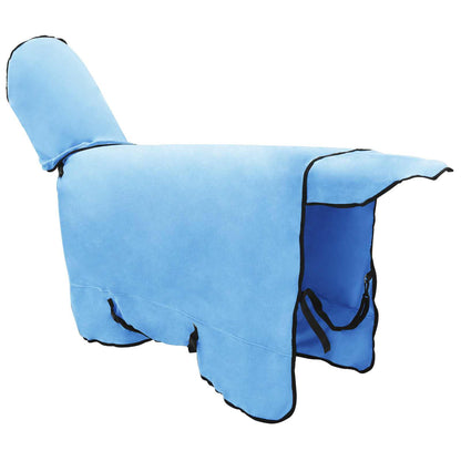 Horse Blanket Full Aqua 135 cm Polyester Fleece