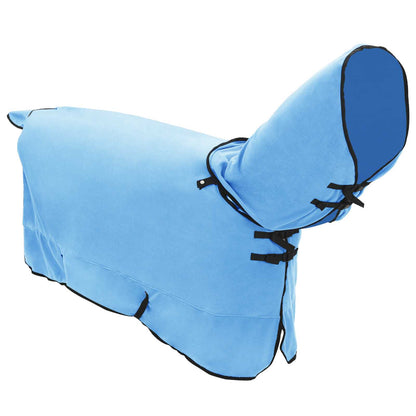 Horse Blanket Full Aqua 165 cm Polyester Fleece