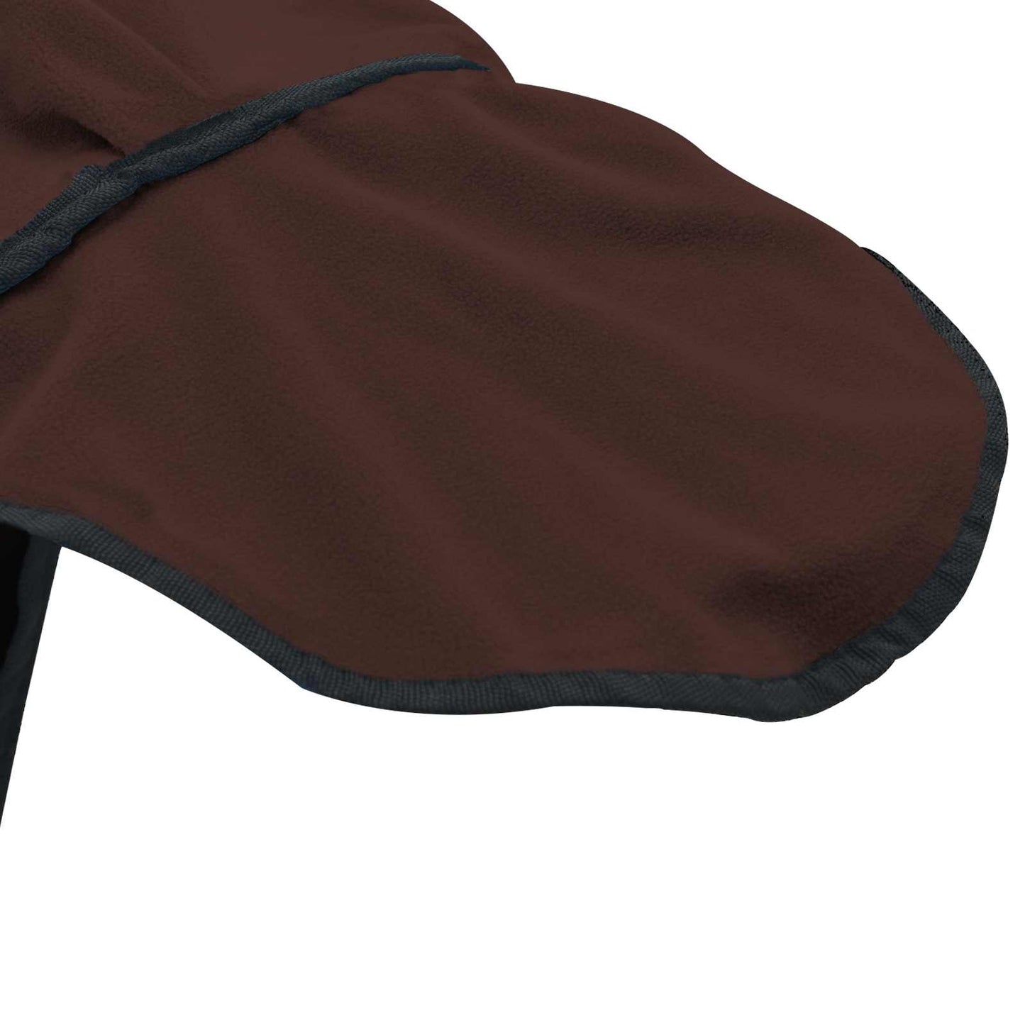 Horse Blanket Full Dark Brown 105 cm Polyester Fleece