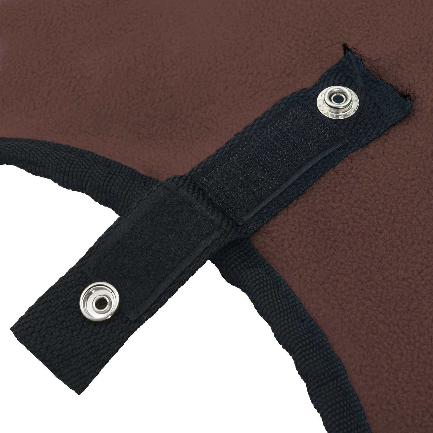 Horse Blanket Full Dark Brown 105 cm Polyester Fleece
