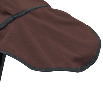 Horse Blanket Full Dark Brown 155 cm Polyester Fleece